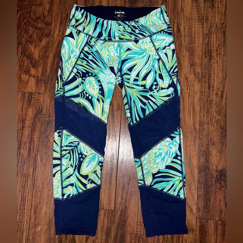 Lilly Pulitzer Luxletic Capri Leggings // EUC // Women’s Size S